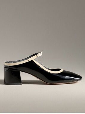 Maeve Block-Heel MaryJane Mules- EU 36